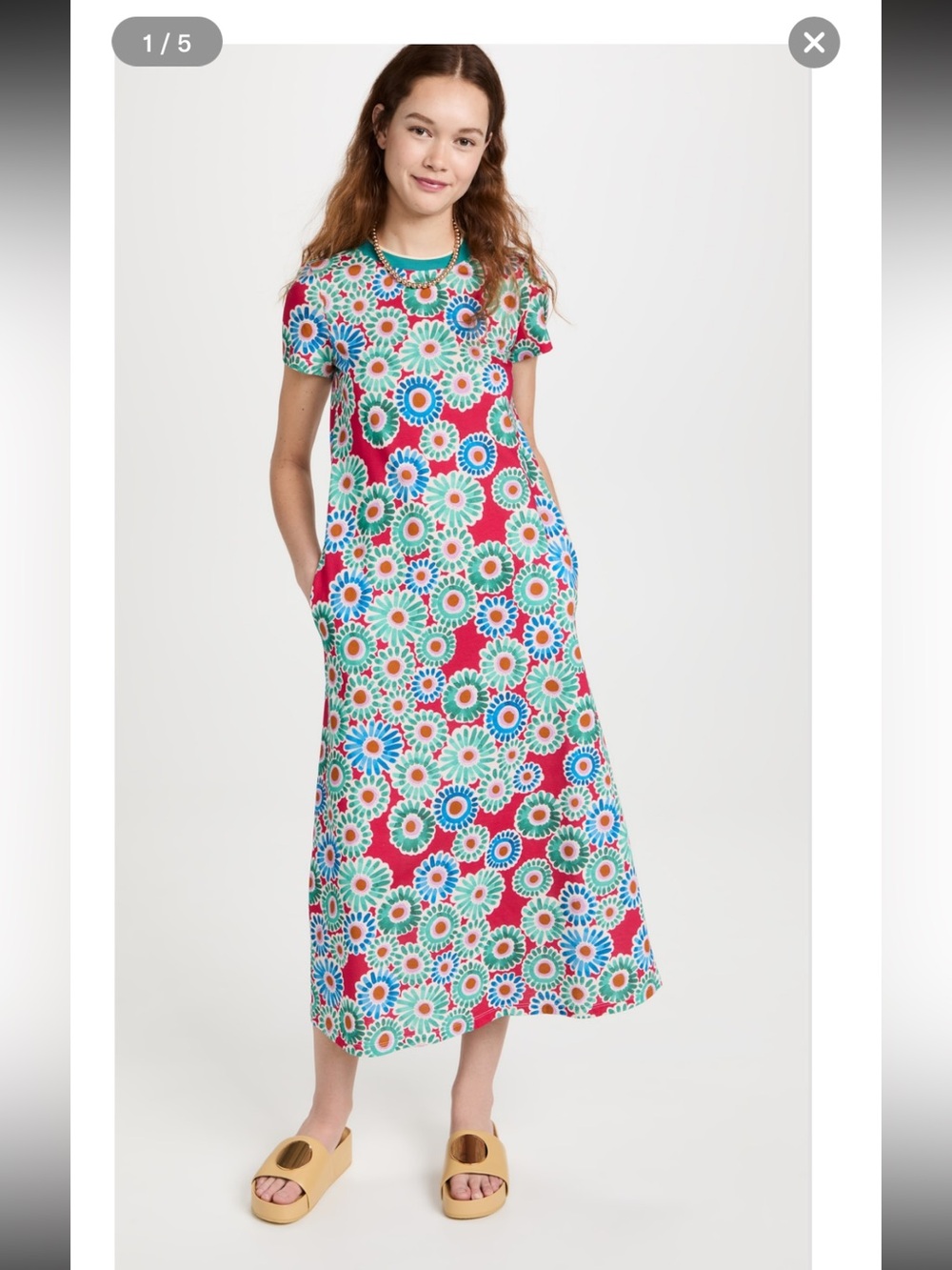 La Double J Sporty Swing Dress Daisy
